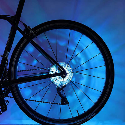 🚲LED-es kerékpár kerékagy világítás éjszakai kerékpározáshoz💡