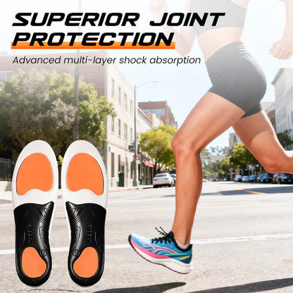 👟Ütéscsillapító sporttalpbetét ívelt talppal🏃‍♂️⚡