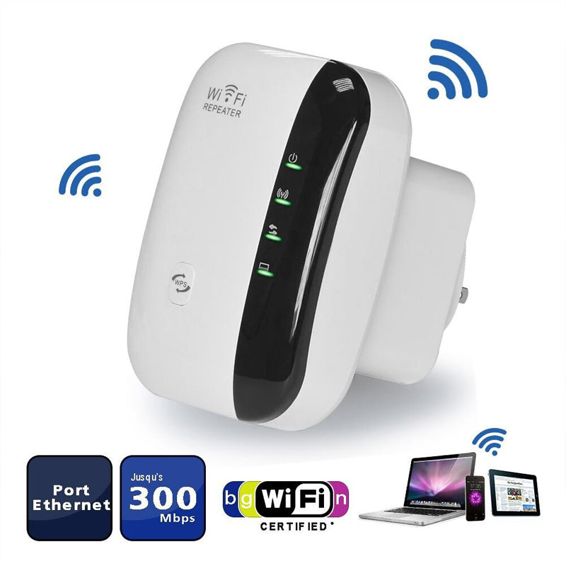 300 Mbps sebességű Wi-Fi jelerősítő és jelerősítő